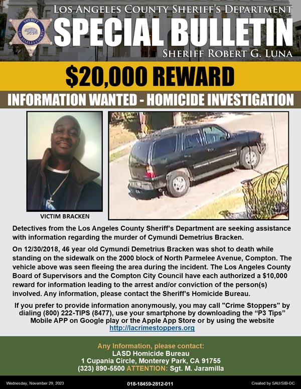 LASD Compton murder