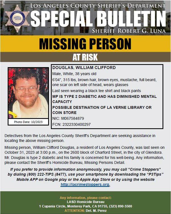 LASD missing Douglas