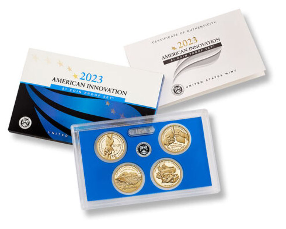 American Innovation 2023 one dollar Coin Proof Set