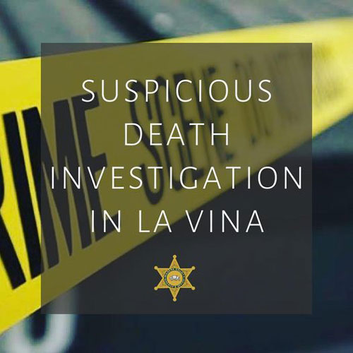 MCSO Suspicious Death