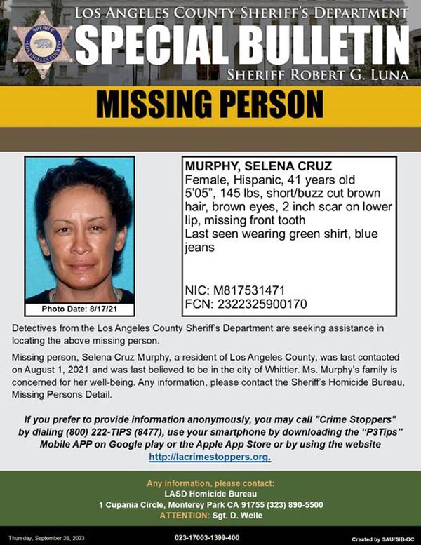 LASD missing Murphy