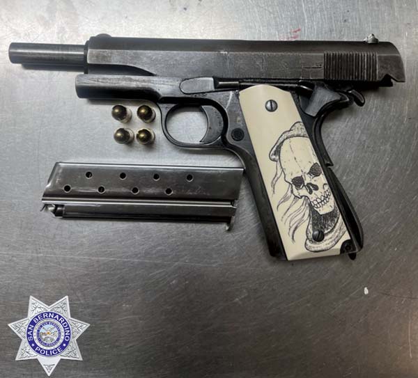 SBPD gun recovered