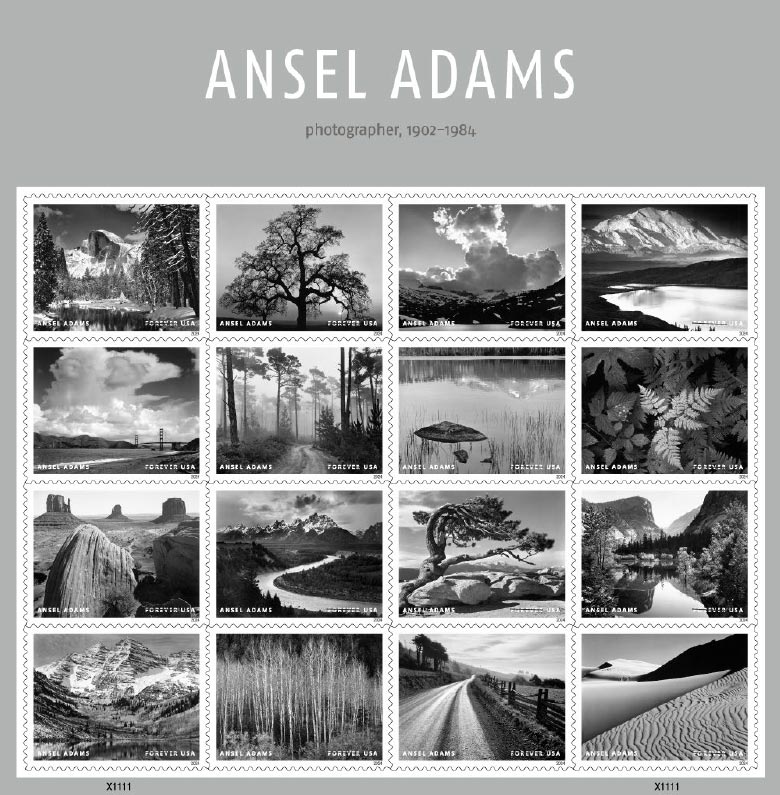 usps to honor ansel adams with stamps 1