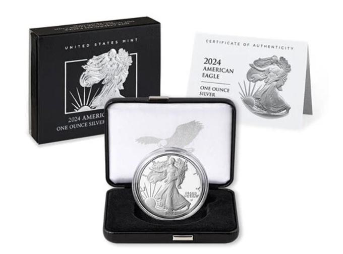American Eagle 2024 One Ounce Silver Proof Coin