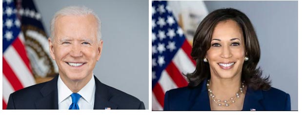 Joe biden kamala harris collage