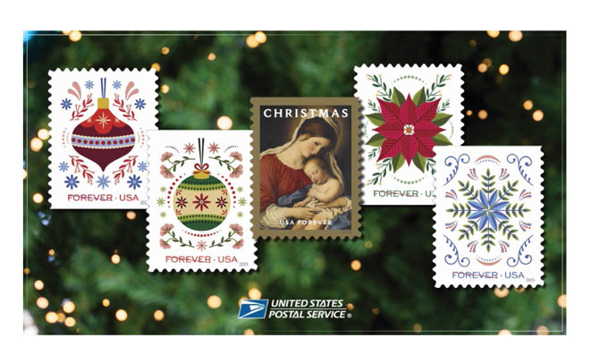 usps to unveil new holiday stamps 1