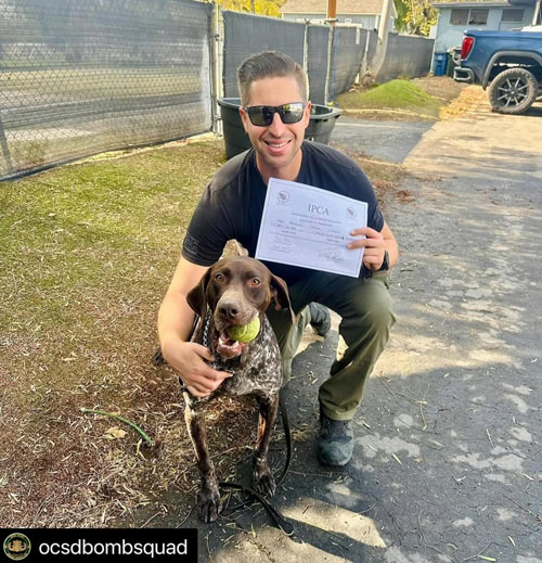 OCSO K9 Mack
