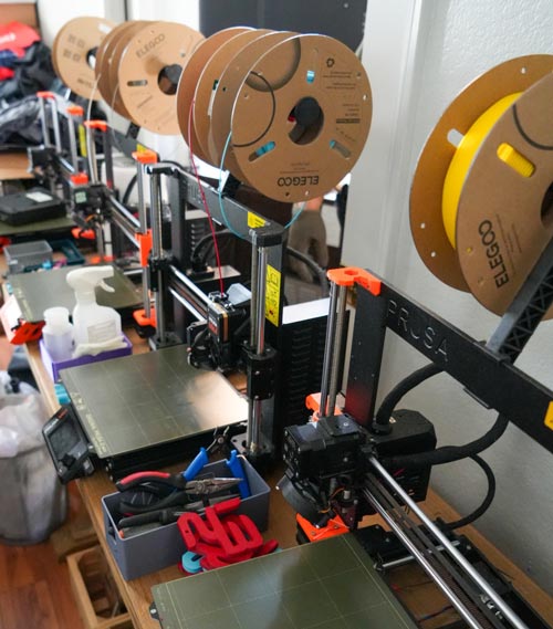 SBPD 3D Printers 3