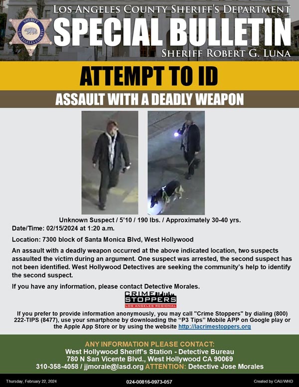 LASD assault