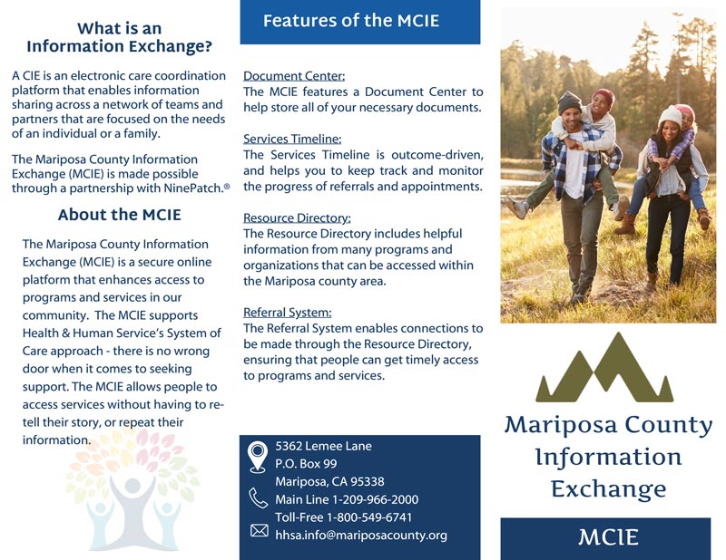 Mariposa County Information Exchange 11