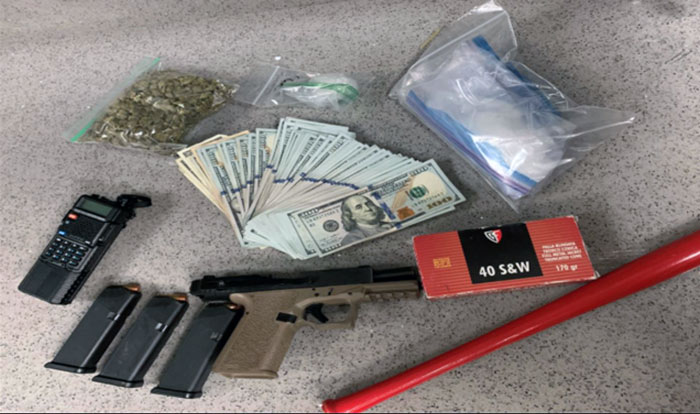 VCSO weapons arrest