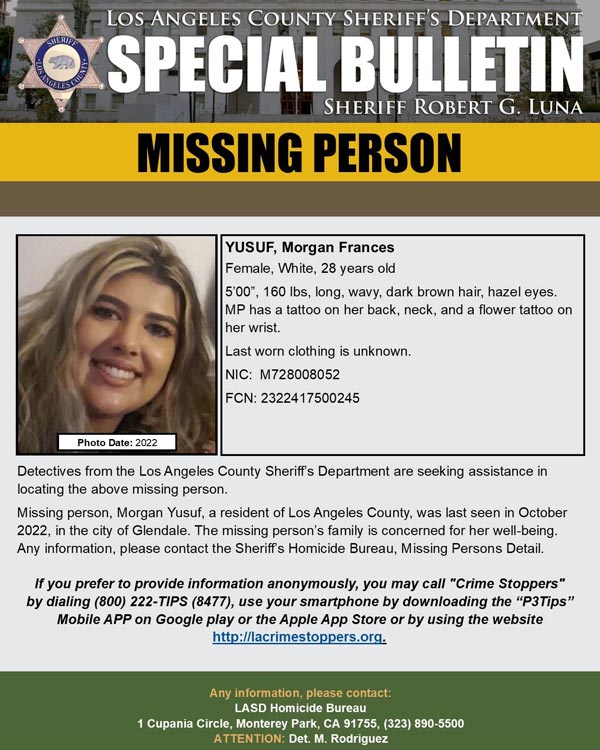 LASD missing Yusuf