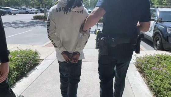 SBPD chain arrest