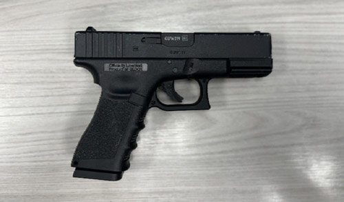 LAPD kidnapping gun