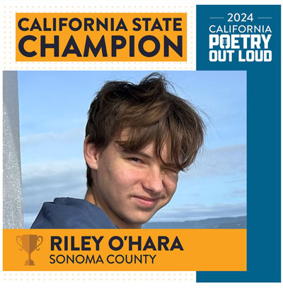 california arts council 2024 poetry out loud state champion