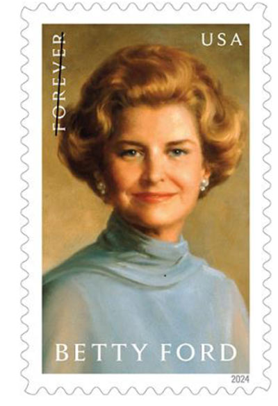 usps unveils betty ford stamp 1