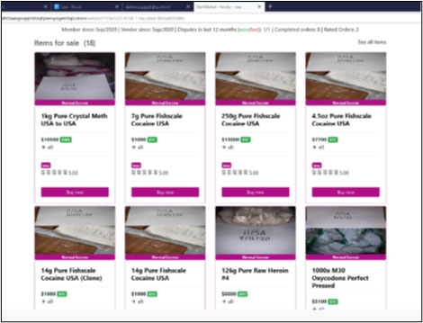 dark web drug vendor and clandestine lab manufacturer sentenced press release pic 1