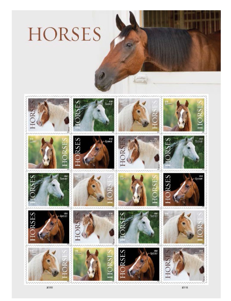usps to release stamps featuring horses 1
