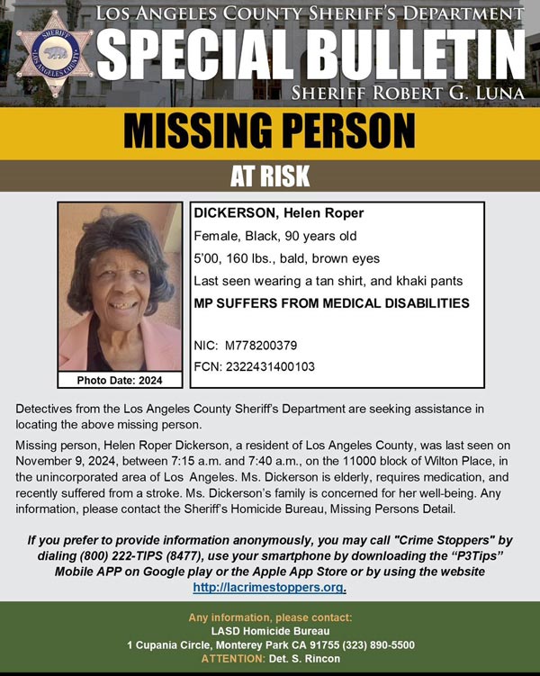 LASD missing Dickerson