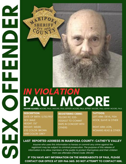 MCSO wanted offender Moore