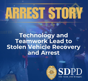 SDPD arrest