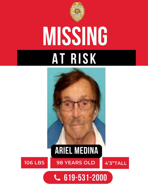 SDPD missing Medina