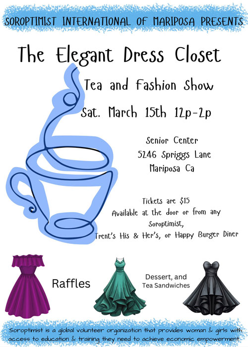 Soroptimist dress closet