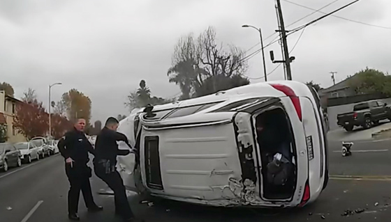 LAPD crash