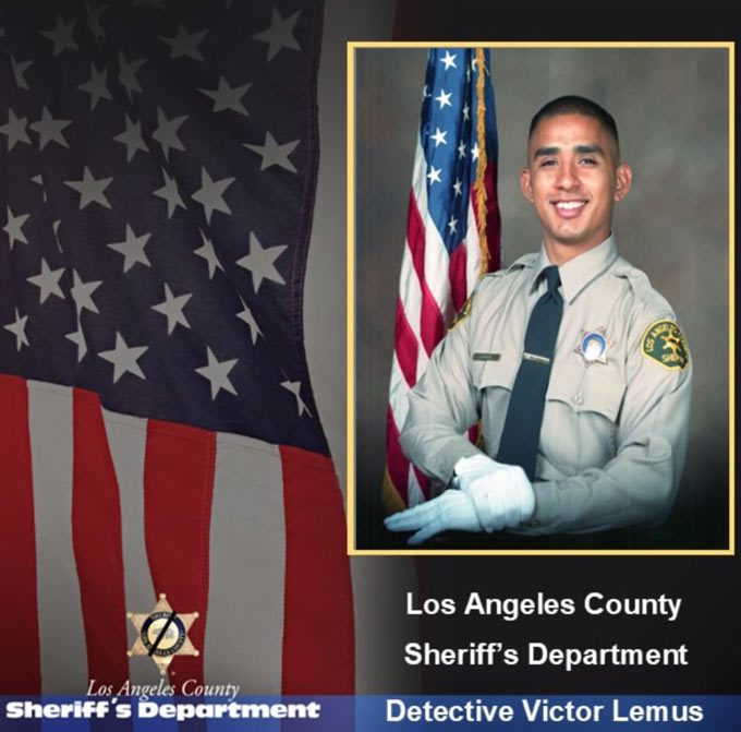 Los Angeles County Sheriff's Department719 Detective Victor Lemus