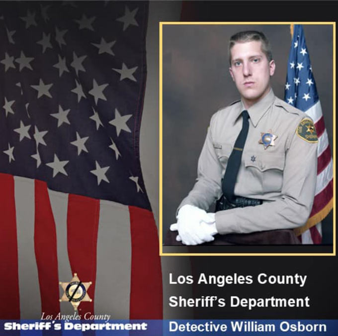 Los Angeles County Sheriff's Department719 Detective William Osborn