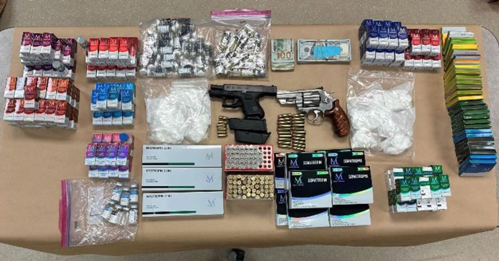 RCSO Firearms Seizure