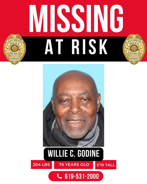 SDPD missing Godine