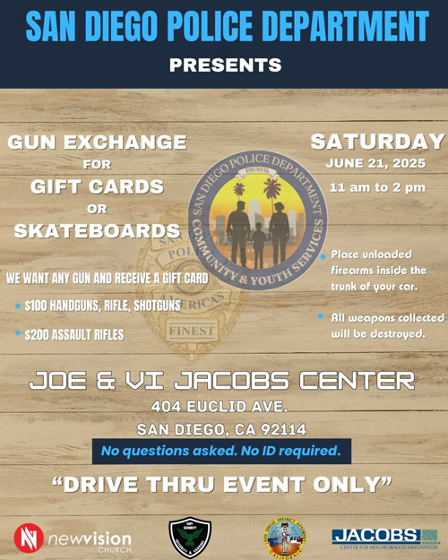 SDPD gun buy back