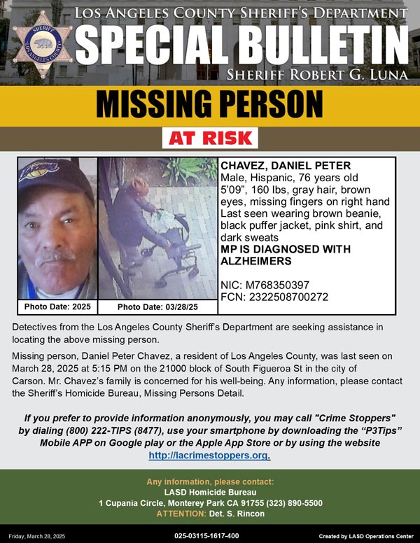 LASD missing Figueroa