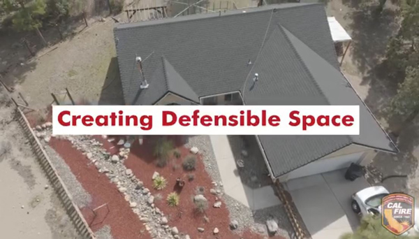 CAL FIRE defensible space