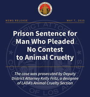 LADA animal cruelty conviction