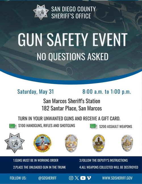 SDSO gun buy back