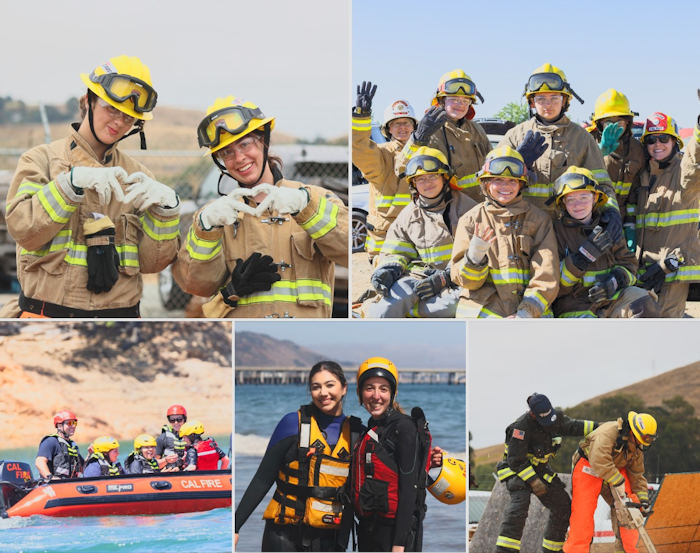 CAL FIRE girls