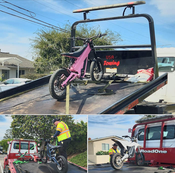 SDPD e motorcycles