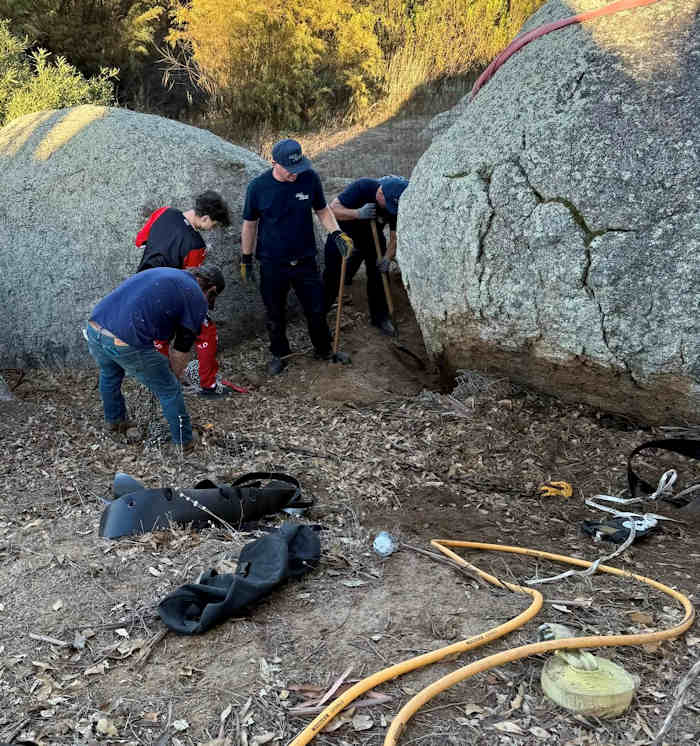 CAL FIRE stuck pup2
