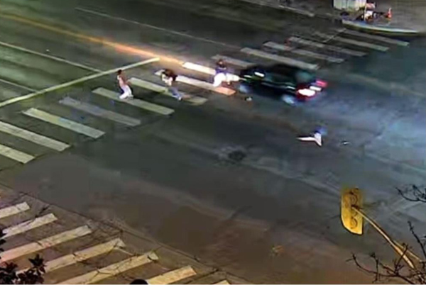 LAPD pedestrian
