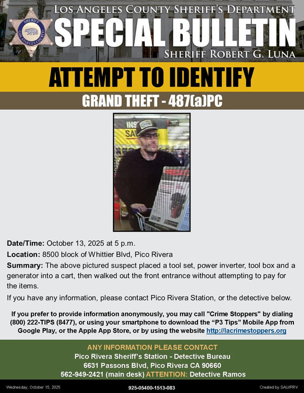 LASD ID suspect