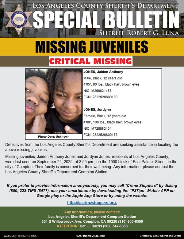 LASD missing sisters
