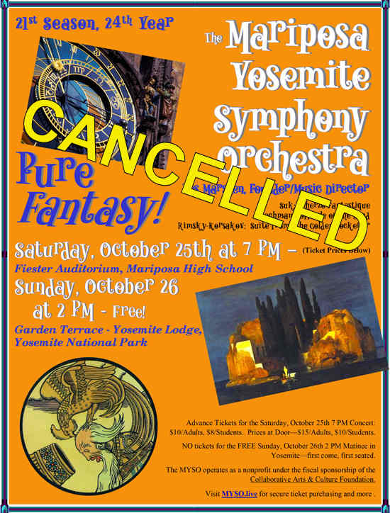 MYSO 21st Season Opening cancelled 550