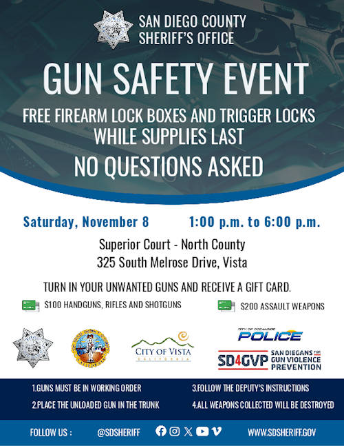 SDSO gun buy back