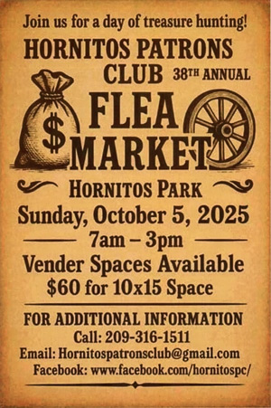 10 5 25 Hornitoes flea market 300