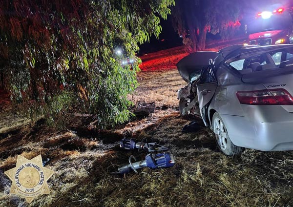 Madera CHP solo crash 1