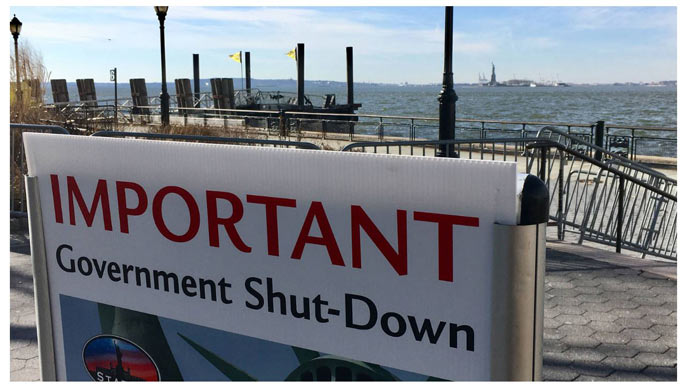 National Park closed sign credit NPCA