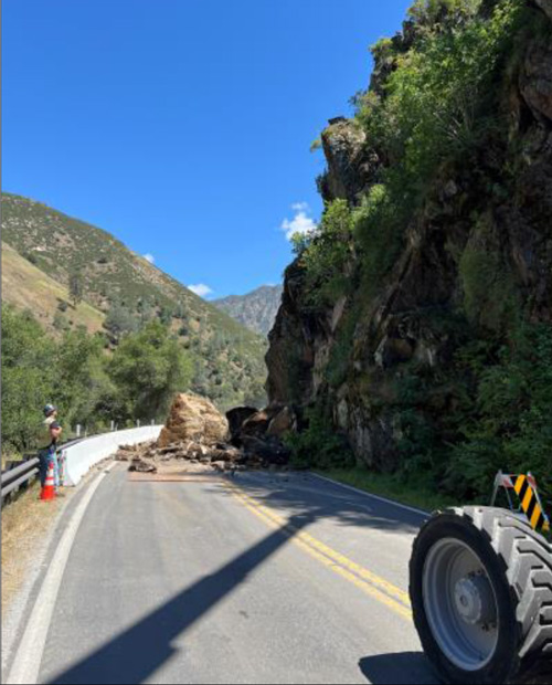 Caltrans SR 140 Re Opening