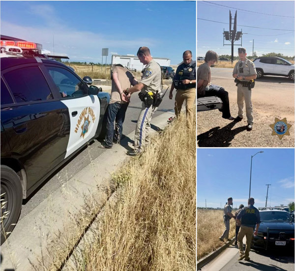 Merced CHP motorcycle